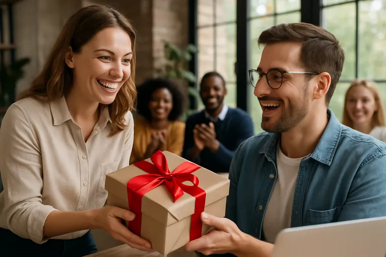 Hoe verras jij je personeel met een cadeau?